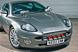 The Aston Martin V12 Vanquish Was Featured In 2002 S Die Another Day Bond Cars James Bond Cars James Bond