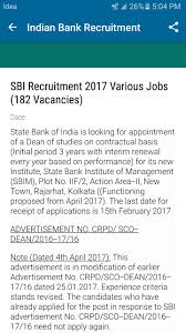 If you wish to get a job at first bank. Indian Bank Recruitment 2017 For Android Apk Download