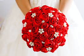 Wedding bouquets with jewels red. Wedding Bouquet Red Rose Flower Bridal Brooch Bouquet Wedding Bride S Jewelry Crystal Pearl Rhinestone Cloth Fabric Bouquets Brooch Bouquet Wedding Bouquetbridal Brooch Bouquet Aliexpress