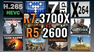 The ryzen 7 2700 processors both come with eight cores and 16 threads, while the ryzen 5 2600 processors come with. Ryzen 7 3700x Vs Ryzen 5 2600 Benchmarks Test Review Comparison Gaming 13 Tests Youtube