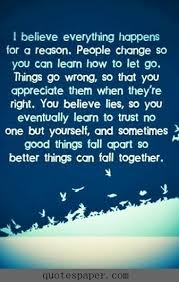Everything Happens For A Reason Quotes About Life Collection Of Inspiring Quotes Sayings Images Wordsonimages