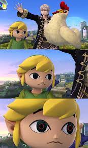 TOON LINK HAS PUPILS!!! | Super Smash Brothers | Super smash bros memes,  Super smash brothers, Smash bros funny