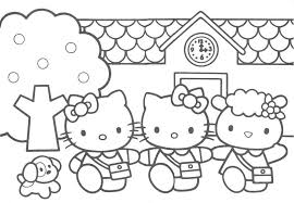 Hello Kitty Da Colorare Disegni Da Stampare Gratis