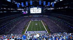 This is a state of the art facility with a 70,000 seat capacity and a retractable roof and window wall which allows the colts to play both indoors and outdoors. Nfl Time Lapse Lucas Oil Stadium Indianapolis In Lucas Oil Stadium Indianapolis Colts Nfl Stadiums