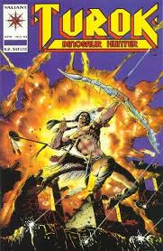 Gcd Cover Turok Dinosaur Hunter 10 Valiant Comics Dinosaur Hunter Comic Book Covers