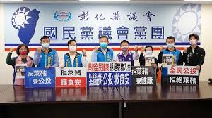 彰化國民黨議會黨團宣示 反萊豬 拚公投 護食安 broadway shows light box broadway show signs