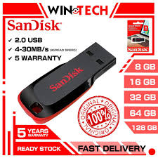 Sandisk cruzer blade 3pack, 16gb. Sandisk Usb Pendrive High Speed Thumbdrive Cruzer Blade 16gb 32gb 64gb Black Color Flash Drive Usb 2 0 Cz50 Shopee Malaysia