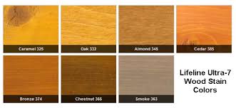 Wood Stain Colors