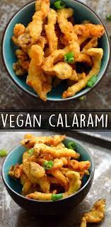4 Vegan Fried Seafood Recipes - Vegan Calamari - Vegan Crab Cakes - Vegan Crab Rangoon - Vegan Fish Sticks - Hearts Of Pal Vegan Recipes Vegan Crab Vegan Fries
