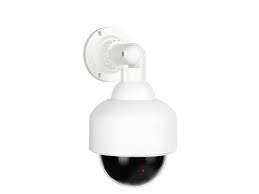 The dummy camera with housing and professional dummy camera have a fake power. Novelty Security Camera Realistic Motion Activated Dummy Security Camera With Led Lights Safety Security Surveillance Cameras