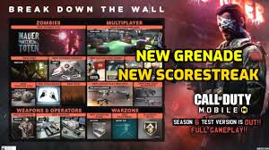 We will get these new rewards by grinding in the new game mode. Leaks From Cod Mobile Season 6 Test Server New Operator Perks Maps All You Need To