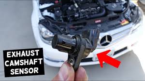 How To Replace Exhaust Camshaft Position Sensor B On Mercedes C180 C200 C220 C250 W204 Youtube