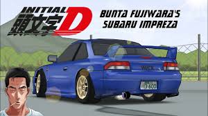 1/18 autoart subaru impreza wrx sti type r 78612 not 22b , initial d. Fr Legends Bunta Fujiwara S Detailed Subaru Impreza Wrx Sti Initial D Livery Youtube
