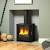 Tiled Fireplace Without Mantle