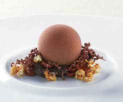 The Magazine Online Dark Milk Chocolate Milk Chocolate Mousse Dark Caramel Candied Peanuts Warm Malted Caramel Food Fancy Desserts Food Plating