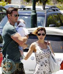 Dannii minogue children name is ethan edward minogue smith (son).she is a hot australian singer, dancer, songwriter, model, fashion designer and actress.her boyfriends / dating was with adrian newman, julian mcmahon, jacques villeneuve. Dannii Minogue Enjoys The Melbourne Sun With Her Men