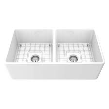 See more ideas about apron sink, sink, farmhouse sink kitchen. Nantucket Sinks Cape 33 25 L X 18 W Double Basin Kitchen Sink With Basket Strainer Reviews Wayfair