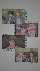 If bts starred in a 90s anime this is what they would look. Bangtan Bts Wallpaper And Edit Image 7821008 On Favim Com