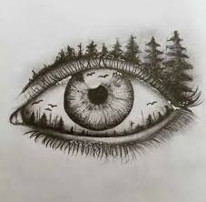 Beautiful drawings that look real. Pin On Eyes Trees