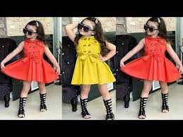 فستان العيد موديل كلاس وانيق للبنوتات youtube dresses fashion halter dress
