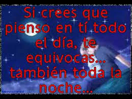 Resultado de imagen para letra de la cancion estoy pensando en ti