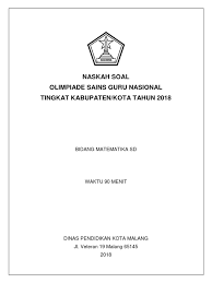 10 contoh soal integral tak tentu bpjs contoh kisi kisi soal kelas 2 sd contoh kisi kisi soal matematika contoh kisi kisi soal pai sd kurikulum 2013 contoh kisi kisi soal pilihan ganda contoh kisi kisi soal pilihan ganda sd contoh kisi kisi soal sd contoh kisi kisi soal sd kelas 1 contoh kisi kisi soal sd kelas 4 contoh kisi kisi soal uraian contoh rpp. Naskah Soal Ogn Kota Malang 2018 Sd