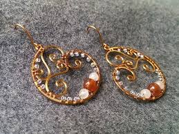 By carhall56 in craft jewelry. Swing From Copper Wire How To Make Wire Decorations 162 Youtube