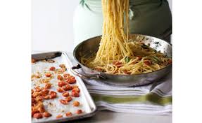 Just Wanted To Share This Delicious Recipe From Lidia Bastianich With You Buon Gusto Pasta With Baked Cherry Perfect Pasta Recipe Tasty Pasta Pasta Recipes