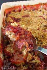 Homemade Strawberry Crisp Strawberry Crisp Strawberry Cobbler Recipes Cobbler Recipes Easy