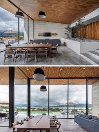 Check spelling or type a new query. This Home Was Designed With A High Sloping Roof That Allows Large Windows To Capture The Lake Views