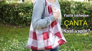 Diy Yastik Kilifindan Canta Nasil Yapilir How To Make Pillow Case Tote Bag Yastik Canta Patikler