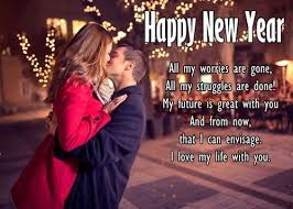 Latest Romantic Happy New Year Wishes For Girlfriend And Boyfriend New Year Wishes Messages New Year Message For Boyfriend Happy New Year Message