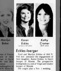 Karen Eckles Daryl Loerger Engagement Announcement