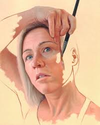 Sometimes an outline coloured in ; Sacha Lees; 2019; 2020.001