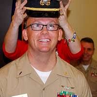 U.S. Marine Corps CWO3 Benjamin Barron, executive officer,