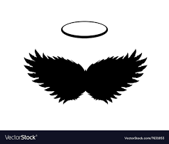 The above text symbol collection list contains almost all text symbols in the unicode standard. Black Angel Wings And Halo Stock Images Page Everypixel