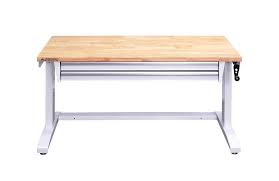 Free morco sewing box sale prices values valuation. Standing Desk On A Budget Husky Adjustable Height Work Table Home Fixated