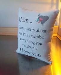 Every mom, like any other person, has her own likes and dislikes. Mom Birthday Pillow Mom Gift Mom From Son Throw Pillow Mom From Daughter Gift Long Distan Mother Birthday Gifts Mom Birthday Gift Birthday Presents For Mom