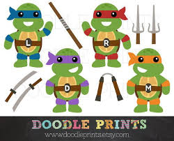 Tmnt Ninja Turtles Digital Clip Art Printable Images Teenage Mutant Ninja Turtles Clipart Design Ni Ninja Turtles Ninja Turtles Pictures Digital Clip Art