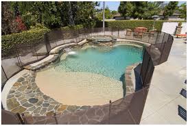 20 Unique Stock Of Zero Entry Fiberglass Pool 20962 Pool Beach Entry Pool Swimming Pools Backyard Simple Pool