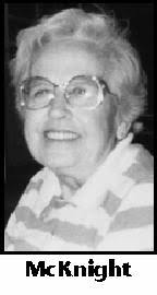 Gladys McKnight Obituary (2005)
