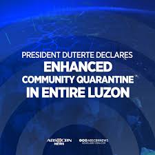 A new thread for updates on the newly imposed enhanced community quarantine across metro manila, cavite, laguna, rizal and bulacan. Abs Cbn News On Twitter Enhanced Community Quarantine Means Transportation Will Be Suspended Provision For Food And Essential Health Services Shall Be Regulated And Heightened Presence Of Uniformed Personnel To Enforce Quarantine Procedures