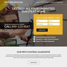 As you'll soon see, your extermination price will largely depend on the insect at hand and whether or not you require ongoing pest control service. Minimal Pest Prevention Responsive Landing Page Design Pesticides Pestcontrol Peston Products Marketing B Landing Page Design Pest Prevention Page Design