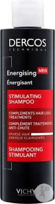 3x vichy dercos energising shampoo for hair loss 400ml 13.5fl oz. Vichy Dercos Men Vital Shampoo Erblich Bedingtem Haarausfall Flakon 200ml Newpharma