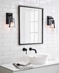 One light bathroom wall sconce. Adelaide Midnight Black 1 Light Wall Sconce Contemporary Wall Light My Supply House