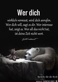 Wer Dich Wirklich Vermisst Today Pin Happy Quotes German Quotes True Words