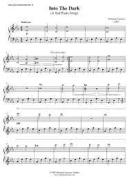This video is only for promotion scope. Into The Dark Piano Sheet Music Performing Arts