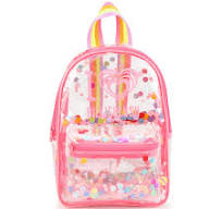 BILLIEBLUSH Transparenter Rucksack mÄdchen rosa - | Kids around