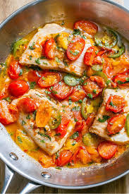 fish recipe in tomato basil sauce