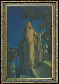 Check spelling or type a new query. Beautiful 1926 Maxfield Parrish Print Enchantment In Original Period Frame Flying Tiger Antiques Online Store